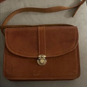 Classic Brown Leather Women's Bag